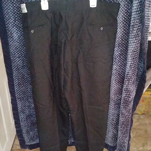 NWT GEORGE BLACK SLACKS - Picture 2 of 5